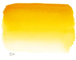 Акварельна фарба Sennelier, полукювета, S1, Індійський жовтий (Indian Yellow) - мініатюра 2