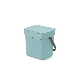 Відро сміттєве Brabantia Sort&Go, м'ятний, 3 л (209826) - мініатюра 2
