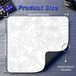 Ігровий килимок Attack Shark CM02 / 40*45 см / White - мініатюра 2