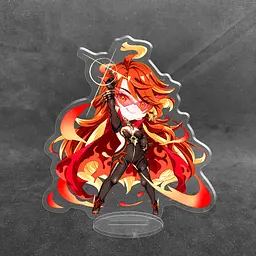 Акрилова колекційна фігурка Геншин Імпакт - Genshin Impact Chibi (Маувіка) (1) 10 см - мініатюра 2