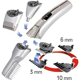 Машинка для стрижки + тример MPM Product MMW-04 - мініатюра 3
