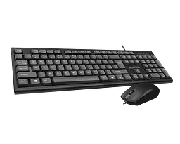 Набір комбо 2-в-1 клавіатура миша MeeTion MT-C100 Keyboard and Mouse USB Corded RU/EN розкладки