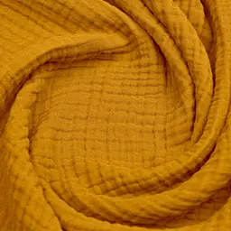 Наволочка Cosas Orange муслінова 50х70 см гірчична (0017Muslin_Orange_50x70) - мініатюра 4