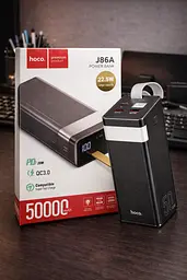 Повербанк Hoco J86A Power Bank 50000 mAh 22.5 W 5A з ліхтариком