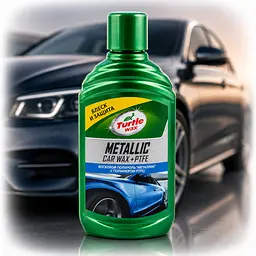 Восковий поліроль металік з тефлоном Turtle Wax PTFE 300 мл для всіх кольорів (53018)