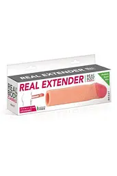 Насадка на член Real Body Real Extender Beast з відкритою головкою - мініатюра 3