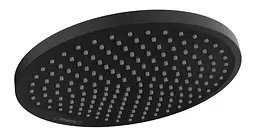 Верхній душ Hansgrohe Crometta S 240 1jet EcoSmart 9л/хв Matt Black 26724670, Чорний матовий