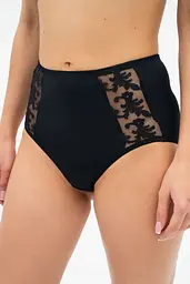 Трусики жіночі міді MARTINA 006 35 02 Effetto Lingerie чорні 48/3XL