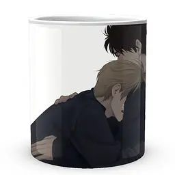 Кухоль GeekLand Banana Fish Бананова Риба Ейджі Еш BF 02.04 330 мл білий - мініатюра 2