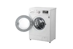 Пральна машина LG з фронтальним завантаженням F1296HDS1, 7кг, 1200, A+++, Пар, глибина 44см, Дисплей, Інвертор, Білий (F1296HDS1) - мініатюра 10