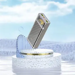 Зовнішній акумулятор HOCO J103A Discovery edition 22.5W fully compatible power bank(20000mAh) Gray (6931474788948) - мініатюра 9