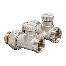 Комплект для нижнього підключення радіатора Koer 1/2"x3/4" прямий з термоголовкою SET-22 KR3174 - мініатюра 3