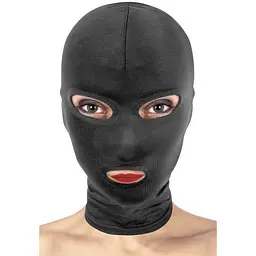 Капюшон для БДСМ Fetish Tentation Open Mouth and Eyes Hood з відкритими очима та ротом