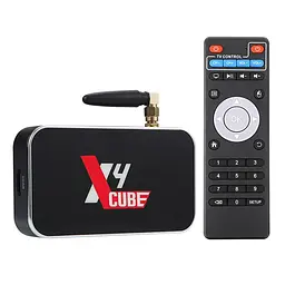 Смарт ТВ приставка Ugoos X4 Cube 2/16 Гб Smart TV Box Android 11 - мініатюра 1