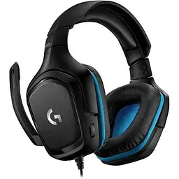 Навушники накладні з мікрофоном Logitech G432 (981-000770) - мініатюра 2