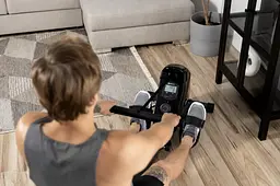 Гребний тренажер Hop-Sport HS-030R Boost золотистий - мініатюра 3