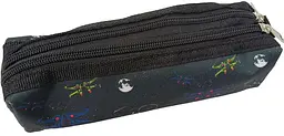 Пенал шкільний Expertiz Zweikammer-etui 20x5.5x5 см поліестер чорний - мініатюра 4