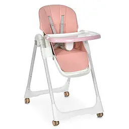 Стул для кормления M 5673 Pink, до 30 кг, розовый