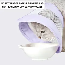 Захисний комір для котів Derby Breathable Cat Elizabeth Collar, Pink, M 17-23 см - мініатюра 4