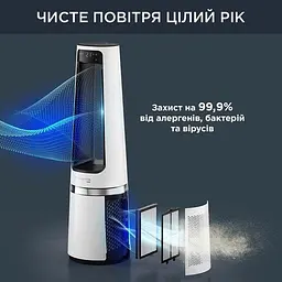 Очищувач повітря Rowenta Eclipse білий (QU5060F0) - мініатюра 5