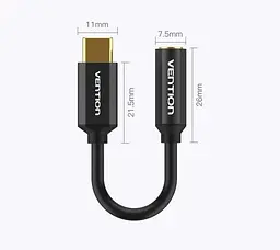 Перехідник Vention USB Type C - 3.5 мм (CFIBA) - мініатюра 9