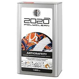 Універсальний засіб Polyclean 2020 Antigraffity для видалення слідів скотчу, маркера, графіті 1 л