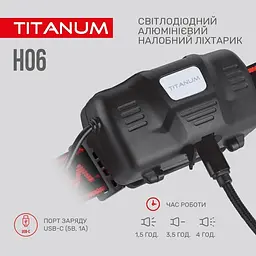 Налобний ліхтар Titanum TLF-H06 [152522] - мініатюра 7