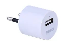 Зарядний пристрій Remax 1A Wall Charger White