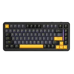 Клавіатура бездротова M86, Black, Bluetooth 5.0 / 2.4GHz USB / Type-C, механічна (перем Attack Shark teh0028301