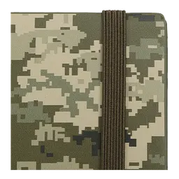 Щотижневик датований Buromax Military 2026 153 x 87 мм штучна шкіра світло-зелений (BM.2908-15) - мініатюра 5