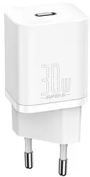 Зарядний пристрій Baseus Super Si Quick Charger IC 30W EU білий (CCSUP-J02) CCSUP-J02