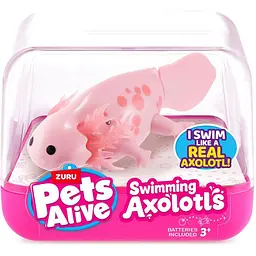Інтерактивна іграшка Аксолотль Pets & Robo Alive 9556A, рожевий