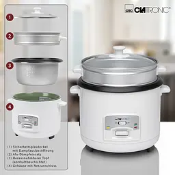Рисоварка CLATRONIC RK 3566 - мініатюра 3