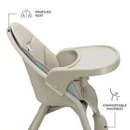 Стільчик для годування Kinderkraft Dinnly Beige (KHDINN00BEG0000) - мініатюра 8