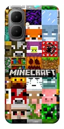 Чохол Demsky Minecraft collage для Infinix Smart 10