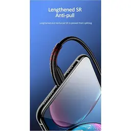 Кабель Usams Lightning U35 USB-A to Lightning 2A 1m Black (SJ364USB01) [70882] - мініатюра 5