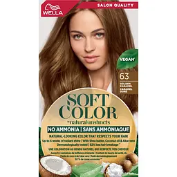 Фарба для волосся Wella Soft Color Безаміачна 63 - Карамель (3614228865807) - мініатюра 2