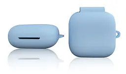Чохол-накладка DK Silicone Candy Friendly з карабіном для Oppo Enco W51 (lilac) - мініатюра 2