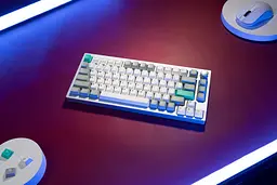 Клавіатура механічна P1 Pro 84Key, Keychron Super Brown, WL/BT/USB-A, QMK/VIA, Hot-Swap, EN Lemokey teh0013906 - мініатюра 4