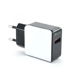 МЗП 4you A40 (18W, Fast Charger QC 3.0, 5V/3A, 9V/12V-1.5A, 1USB) black/white - мініатюра 4