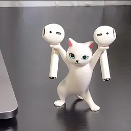 Тримач для аксесуарів BeCover "Cute Cat" Сніжок (712118) - мініатюра 3