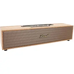 Колонка Kisonli G11A Bluetooth 5.0, 2х5W, 1200mAh, ≥90dB, USB/TF/BT/FM/AUX, DC: 5V/1A, Wooden, BOX, Q20