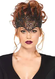 Широка корона Leg Avenue Die Cut Royal Crown - мініатюра 2