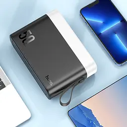 Портативний ЗП Power Bank Hoco J94A Masterful 22.5W 50000 mAh Black - мініатюра 6