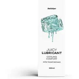 Лубрикант на водній основі Satisfyer Juicy Lubricant Cooling Comfort water based 300 мл