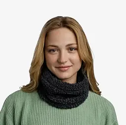 Шарф-труба Buff Switch Polar Neckwarmer, Solid Black Темно-сірий - мініатюра 3