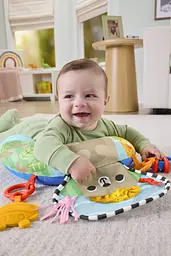 Подушка для гри на животику Fisher-Price Лагідний ведмедик (JHB44) - мініатюра 3