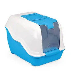 Туалет-бокс для котів з фільтром MPS NETTA MAXI BLUE 66 x 49 x 50 см