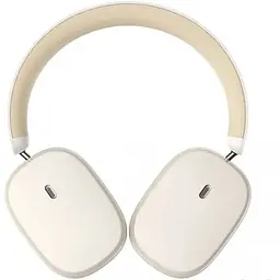 Бездротові навушники Baseus Bowie H1 Noise-Cancellation Wireless Headphones NGTW230202 Creamy-White - мініатюра 6