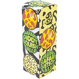 Набір іграшок-антистрес Tobar Сквіш Дика природа 3 шт. (38668) - мініатюра 7